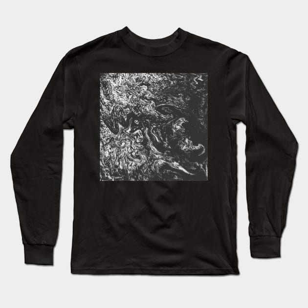 Shadow Shrubbery Long Sleeve T-Shirt by NovaOven